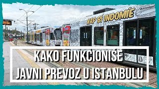 Kako se koristi javni prevoz u Istanbulu  tramvaj metro autobus uspinjača brod u Istanbulu [upl. by Riay652]