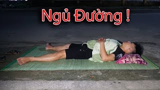 NTN  Thử Thách Ngủ Ngoài Đường Sleeping In The Street Challenge [upl. by Enaerb]