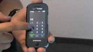 Samsung Glyde Verizon First Look [upl. by Hofmann]