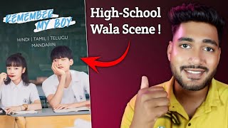 Remember My Boy Review  HighSchool Wala Pyaar😍  Romantic Chinese Drama In Hindi  MX Player [upl. by Ramad]