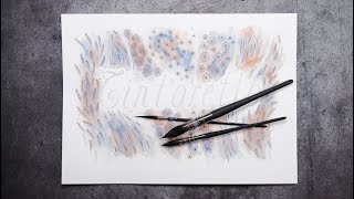 Watercolor Tintoretto or Escoda  Mop brush review Zentagleish [upl. by Bronnie775]