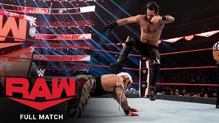 FULL MATCH  Rey Mysterio vs Seth Rollins  United States Championship Match Raw Dec 23 2019 [upl. by Herries554]