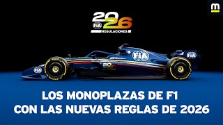 DETALLES DE LOS F1 CON LAS NUEVAS REGLAS PARA 2026 [upl. by Milena]