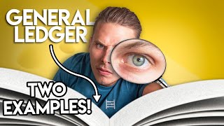 GENERAL LEDGER Visual Guide to Posting Journals [upl. by Leahcar36]