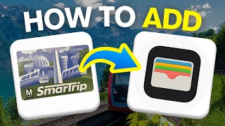 How To Add SmarTrip Card To Apple Wallet 2024 [upl. by Alilahk]