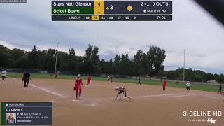 Stars Natl Gleason vs Select Fastpitch Bower 20240628 [upl. by Newra419]