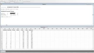 Minitab 170 Stat DOE Factorial Create Factorial Design [upl. by Vitale]