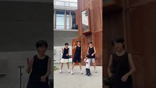 Its the little tiger that doesnt turn around  Triplets TianZhiWen Douyin Tiktok Tiktok Dance [upl. by Llerraj371]