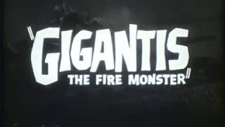 Gigantis the Fire Monster  TV Spot 2 Unrestored [upl. by Ydieh]