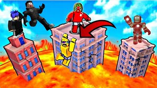 roblox but playing floor the Lava for very dangerous Lava [upl. by Cullan408]