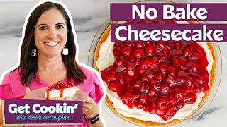 How to Make NoBake Cheesecake with Cool Whip  Get Cookin  Allrecipes [upl. by Nash]