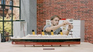 LEGO Titanic  Designer Video 10294 [upl. by Okram]