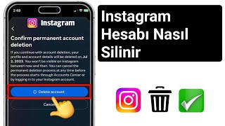 Instagram Hesabı Kalıcı Olarak Nasıl Silinir  Yeni Hile 2024 Instagram Hesabı Silinmesi [upl. by Elleron]