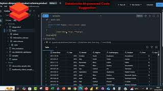 Databricks AIpowered Assistant Autocomplete [upl. by Doti]