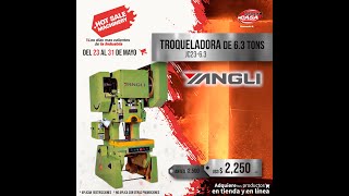 HOT SALE 2022 TROQUELADORA JC2363 [upl. by Neicul]