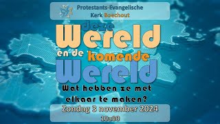 Kerkdienst VPKB Boechout 2 november 2024 [upl. by Viole]