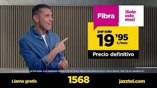 Fibra Jazztel por solo 19’95€mes [upl. by Ainsworth]