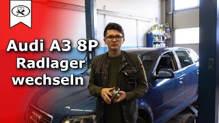 Audi A3 Radlager Wechseln  change wheel bearing  VitjaWolf  4K [upl. by Morganica202]