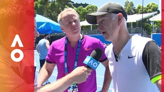 The McEnroe brothers dissect the mens and womens draw  Australian Open 2018 [upl. by Petronella]