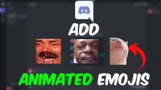 How to Add Animated Emojis to your Discord Server 2024 METHOD [upl. by Nilram]