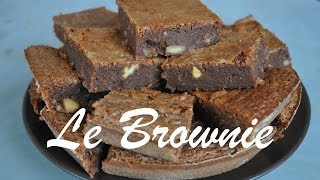 Recette  Comment réaliser un Brownie au Chocolat au Lait [upl. by Mauer]