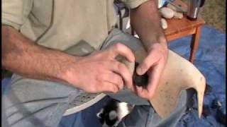 Flint Knapping Fundamentals NonAbraded Platform pt3 [upl. by Kristen163]