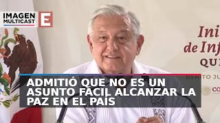 ‘Abrazos no balazos’ aunque no guste mensaje de López Obrador a adversarios [upl. by Quennie]