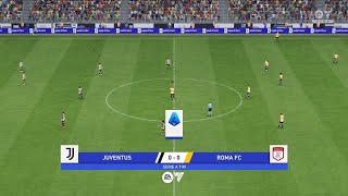 Juventus vs Roma 01092024 Serie A EA FC 24 [upl. by Reagen]