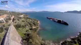 Ελευσίνα  Ναυάγιο  Eleusis  Shipwreck quotMediterranean Skyquot  Greece [upl. by Ailecnarf]