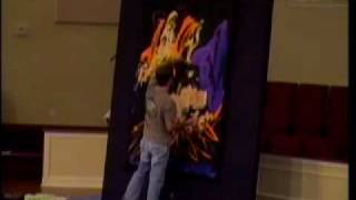 Randy Parrish Painting at First Baptist Church Counce Edited Version [upl. by Tarrah477]