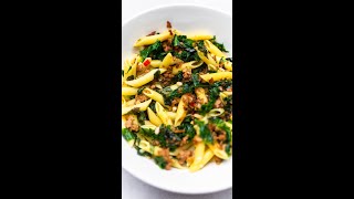 Vegan Kale Recipe Ideas veganrecipes veganpasta veganfood [upl. by Shalom]