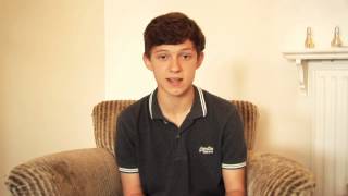 Tom Holland joins the Anthony Nolan register [upl. by Woodie]