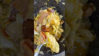 Southern cabbage recipe cooking cabbage thanksgivingfood recipe foryou reels sides southern [upl. by Zoeller]