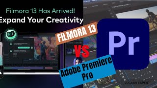 Filmora 13 vs Adobe premiere pro [upl. by Ioved]