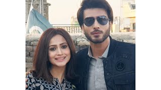 Zarnish khan amp Imran Abbas Behind The Sence New Drama serial  Kunfayakun Upcoming Hum tv [upl. by Iznil]