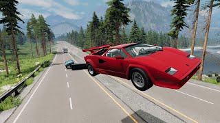 High Speed Jumps and Crashes 13  BeamNG Drive [upl. by Nitreb]