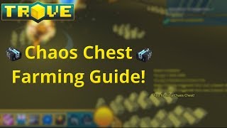 Trove  CHAOS CHEST FARMING GUIDE FREE REWARDS CHAOS CORES [upl. by Sirromad561]