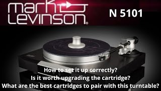 Mark Levinson N 5101 Is it worth changing the cartridge What is the best cartridge for this [upl. by Nanyk]