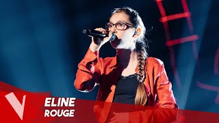 Michel Sardou – Rouge ● Eline  KO  The Voice Belgique [upl. by Mcginnis]