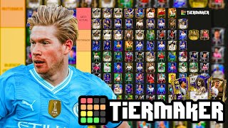 TIERLIST MEJORES MEDIOCAMPISTAS quotMCquot EN FC MOBILE 24  CUALES CARTAS VALEN LA PENA 🤔 [upl. by Prober72]