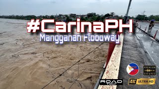 BAGYONG CARINA  Cainta Manggahan Floodway Pasig Ortigas extension [upl. by Didi385]