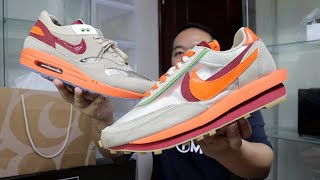 廣東話 簡快開箱 CLOT x Sacai LDwaffle 2021 Juice購入 開箱 unboxing  Sizing [upl. by Karly970]