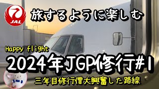 【2024年Vlog ・JGP修行＃1】本当は教えたくない羽田✈️福岡路線楽しみ方縁起良すぎやりたいこと全て叶う感謝の気持ちJAL空の旅看護師じょうじの暮らし [upl. by Earehc33]