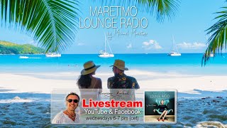 Weekly Livestream quotMaretimo Lounge Radio Showquot stunning HD videoclipsmusic by Michael Maretimo CW49 [upl. by Alhak]