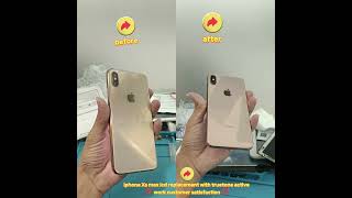 Iphone xs max original lcd replacement with truetone active 💯 work Apple apple iphonexs [upl. by Stanford]