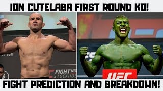 GLOVER TEIXEIRA VS ION CUTELABA  FIGHT PREDICTION AND BREAKDOWN  UFC ON ESPN 3 MIAMI 150 [upl. by Neillij]