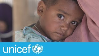 De quelle manière les changements climatiques affectentils les enfants   UNICEF [upl. by Enetsirk827]