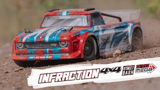 ARRMARC INFRACTION 4x4 MEGA  AllRoad Action ARA4215V3 [upl. by Venn]