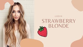 STRAWBERRY BLONDE HAIR TUTORIAL [upl. by Beatrisa512]