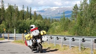 MotorradTour Norwegen Köln  Nordkapp  Teil 3 Über den Polarkreis [upl. by Eceinehs417]